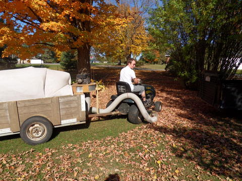 Diy discount leaf bagger