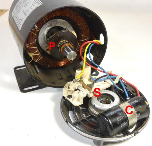 Reversing single phase induction motors 240v dryer wiring diagram 