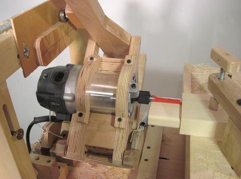 Mortise and store tenon router bit