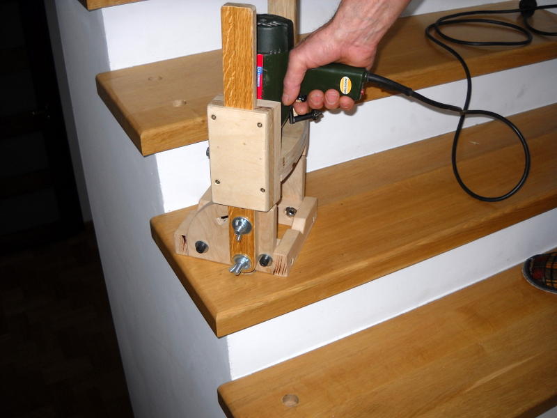 Ryszard s homemade drill guide