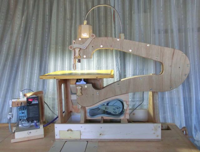 Woodworking store scroll saw