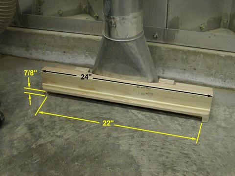 Dust Collector Floor Sweep Adaptor