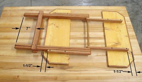 How to make a folding table 