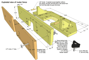 Tilting router lift plans - preview