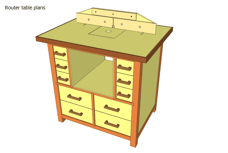 Router Table, Woodworking Project