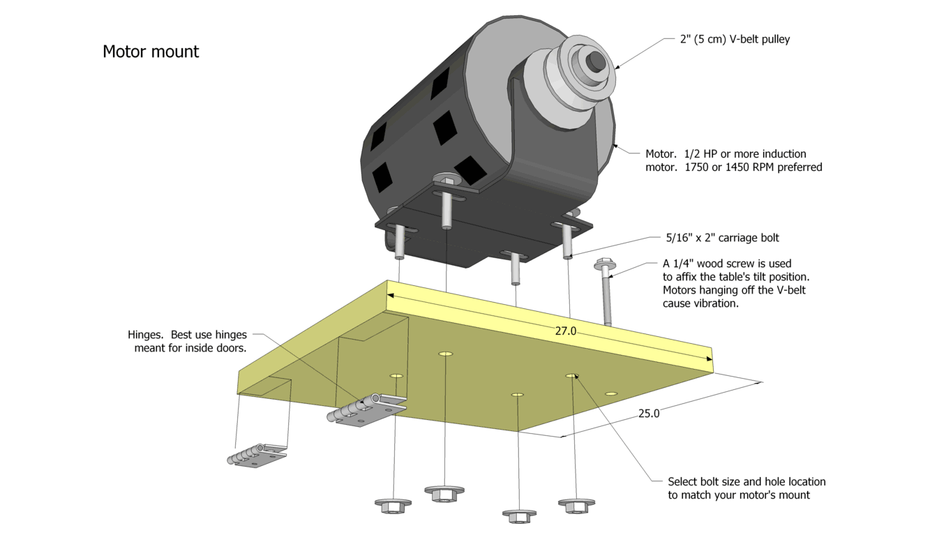 motor belt tension