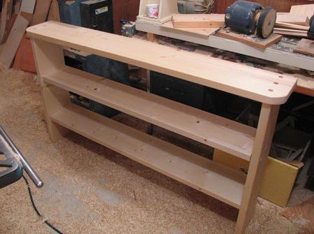 Diy 2024 low bookshelf