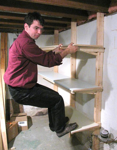 how to build shelves