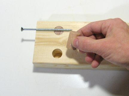 How To Make Wooden Screws 