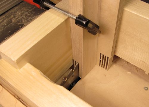 Making wooden try squares