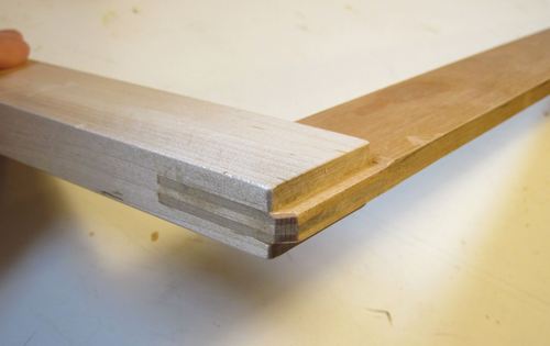 Making wooden try squares