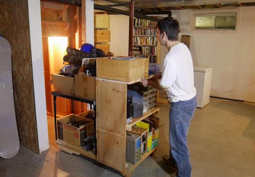Woodsmith Tip: Under Stair Storage  Understairs storage, Diy understairs  storage, Basement closet