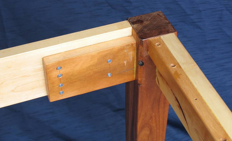 woodworking joints for table legs | woodproject