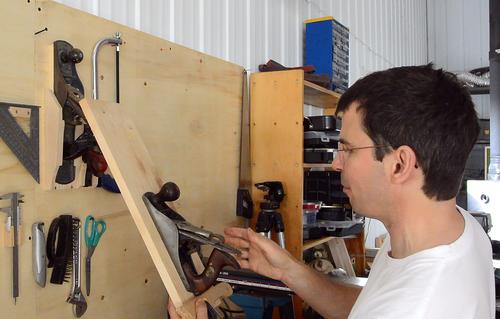 Hand shop plane storage