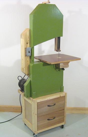 Band saw deals with stand