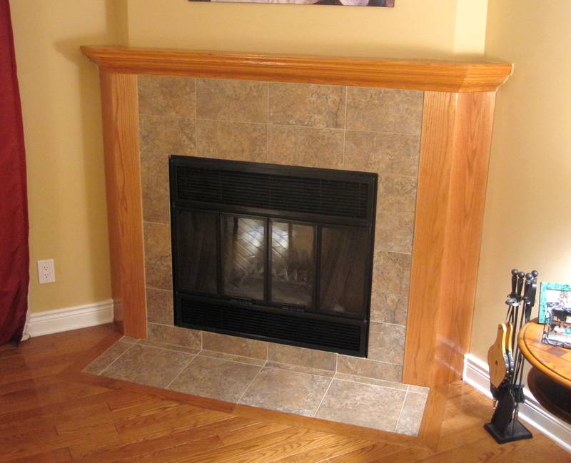 Fireplace trim