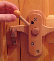 Wooden Door Knobs Latches