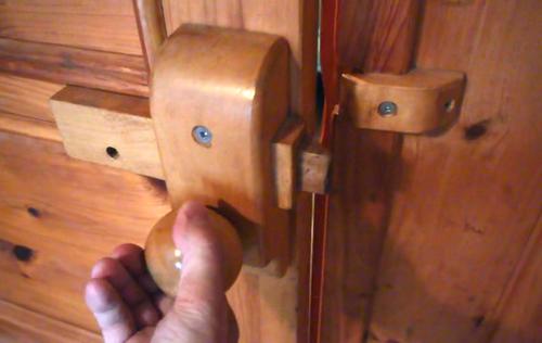 Wooden Door Knobs Latches