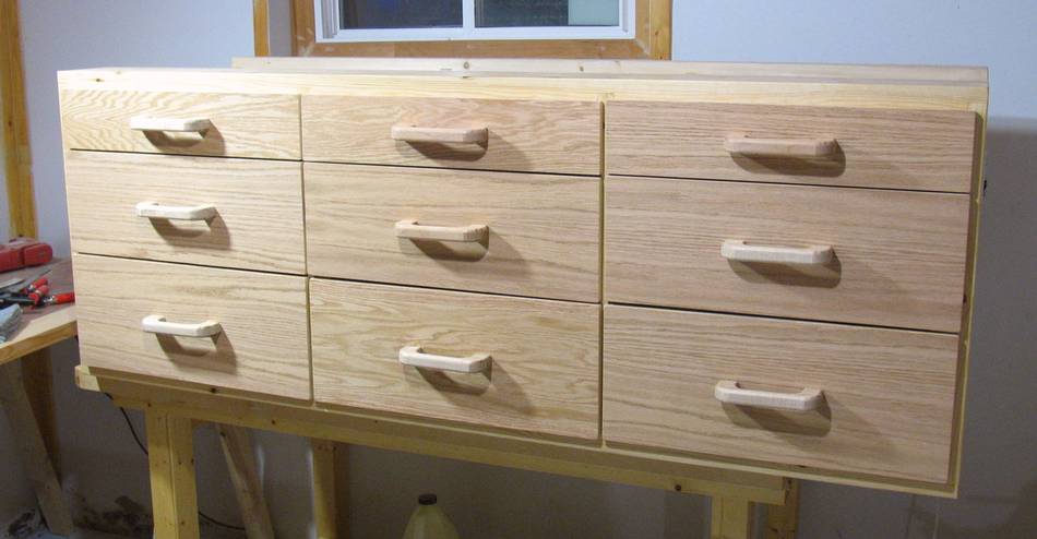 Workbench drawers