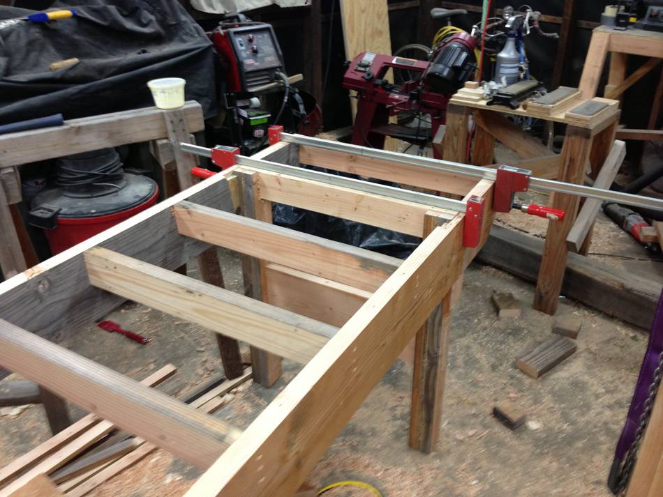 Kevin's knock down workbench