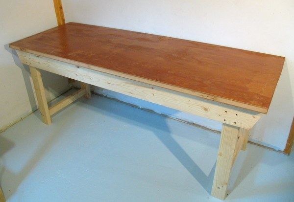 How to Build a Sturdy Workbench Using Cheap Wood 
