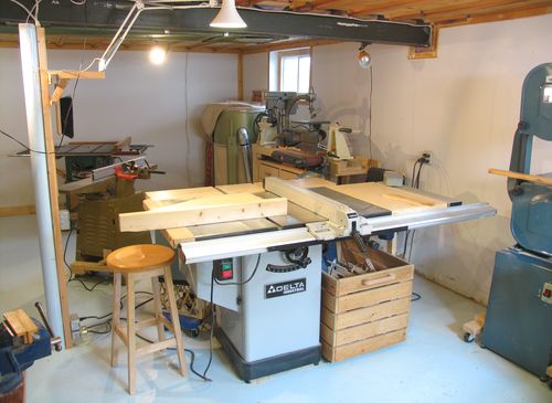 My basement workshop (2009)